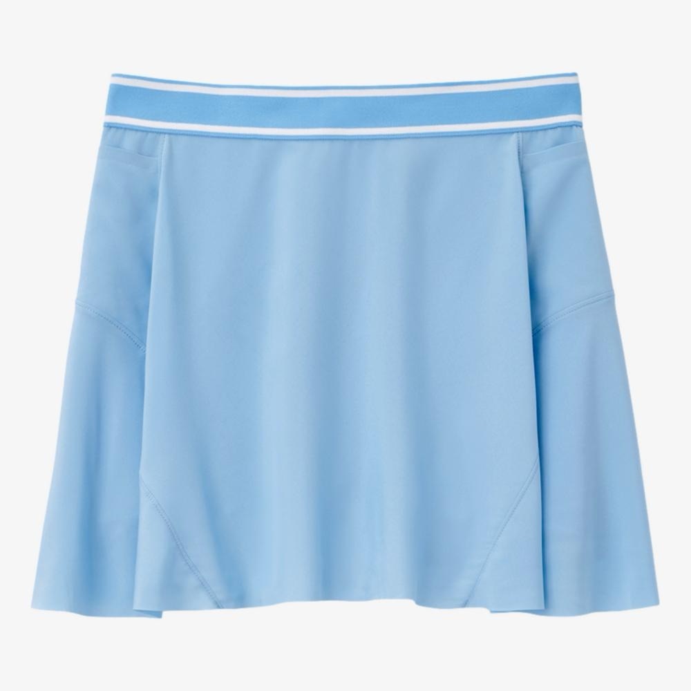 Peter Millar Carner Women's 15" Golf Skort Blue Athletic Skirt - Picture 2 of 11